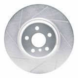 Dynamic Friction 2016-2022 BMW 330i Rear Left Slotted Silver Brake Rotor by Dynamic Friction Company 611-31130L