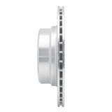 Dynamic Friction 2002-2006 BMW X5 Rear Left Slotted Silver Brake Rotor by Dynamic Friction Company 611-31138L