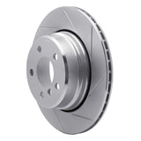 Dynamic Friction 2002-2006 BMW X5 Rear Right Slotted Silver Brake Rotor by Dynamic Friction Company 611-31138R