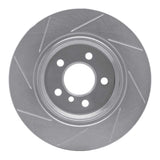 Dynamic Friction 2002-2006 BMW X5 Rear Right Slotted Silver Brake Rotor by Dynamic Friction Company 611-31138R