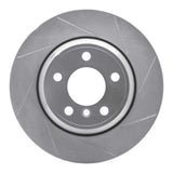 Dynamic Friction 2002-2006 BMW X5 Rear Right Slotted Silver Brake Rotor by Dynamic Friction Company 611-31138R