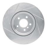 Dynamic Friction 2007-2019 BMW X5 Rear Right Slotted Silver Brake Rotor by Dynamic Friction Company 611-31141R
