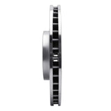 Dynamic Friction 2008-2019 BMW X5 Front Left Slotted Silver Brake Rotor by Dynamic Friction Company 611-31145L