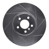 Dynamic Friction 2008-2019 BMW X5 Front Right Slotted Silver Brake Rotor by Dynamic Friction Company 611-31145R
