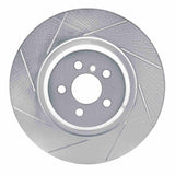 Dynamic Friction 2016-2020 BMW 740e iPerformance xDrive Rear Left Slotted Silver Brake Rotor by Dynamic Friction Company 611-31162L