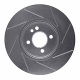 Dynamic Friction 2002-2006 MINI Cooper (Excl Clubman) Front Left Slotted Silver Brake Rotor by Dynamic Friction Company 611-32002L