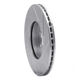 Dynamic Friction 2002-2006 MINI Cooper (Excl Clubman) Front Left Slotted Silver Brake Rotor by Dynamic Friction Company 611-32002L