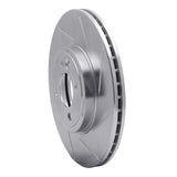 Dynamic Friction 2002-2006 MINI Cooper (Excl Clubman) Front Right Slotted Silver Brake Rotor by Dynamic Friction Company 611-32002R
