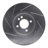 Dynamic Friction 2002-2006 MINI Cooper (Excl Clubman) Front Right Slotted Silver Brake Rotor by Dynamic Friction Company 611-32002R