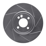 Dynamic Friction 2002-2006 MINI Cooper (Excl Clubman) Front Right Slotted Silver Brake Rotor by Dynamic Friction Company 611-32002R