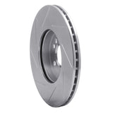 Dynamic Friction 2002-2006 MINI Cooper (Excl Clubman) Front Right Slotted Silver Brake Rotor by Dynamic Friction Company 611-32002R