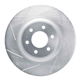 Dynamic Friction 1992-2002 Dodge Viper Front Left Slotted Silver Brake Rotor by Dynamic Friction Company 611-40013L