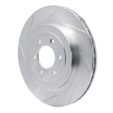 Dynamic Friction 1992-2002 Dodge Viper Rear Left Slotted Silver Brake Rotor by Dynamic Friction Company 611-40014L