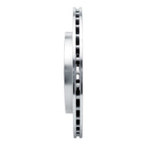 Dynamic Friction 1992-2002 Dodge Viper Rear Left Slotted Silver Brake Rotor by Dynamic Friction Company 611-40014L