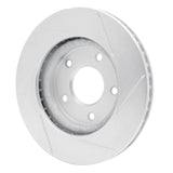 Dynamic Friction 2007-2017 Dodge Caliber Front Left Slotted Silver Brake Rotor by Dynamic Friction Company 611-40024L