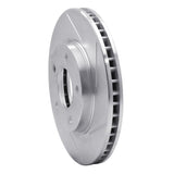 Dynamic Friction 2007-2017 Dodge Caliber Front Right Slotted Silver Brake Rotor by Dynamic Friction Company 611-40024R