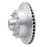 Dynamic Friction 1971-1980 Dodge B300 Van/B300 Front Right Slotted Silver Brake Rotor by Dynamic Friction Company 611-40054R