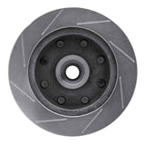 Dynamic Friction 1971-1980 Dodge B300 Van/B300 Front Right Slotted Silver Brake Rotor by Dynamic Friction Company 611-40054R