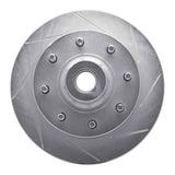 Dynamic Friction 1971-1980 Dodge B300 Van/B300 Front Right Slotted Silver Brake Rotor by Dynamic Friction Company 611-40054R