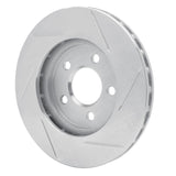Dynamic Friction 1996-2000 Chrysler Caravan Front Left Slotted Silver Brake Rotor by Dynamic Friction Company 611-40080L