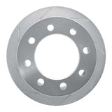 Dynamic Friction 2000-2002 Dodge Ram 2500 Rear Left Slotted Silver Brake Rotor by Dynamic Friction Company 611-40093L