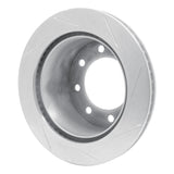 Dynamic Friction 2000-2002 Dodge Ram 2500 Rear Left Slotted Silver Brake Rotor by Dynamic Friction Company 611-40093L