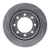 Dynamic Friction 2000-2002 Dodge Ram 2500 Rear Right Slotted Silver Brake Rotor by Dynamic Friction Company 611-40093R