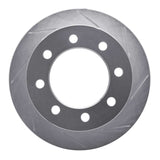 Dynamic Friction 2000-2002 Dodge Ram 2500 Rear Right Slotted Silver Brake Rotor by Dynamic Friction Company 611-40093R