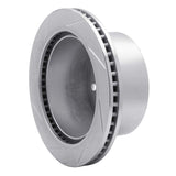 Dynamic Friction 2000-2002 Dodge Ram 2500 Rear Right Slotted Silver Brake Rotor by Dynamic Friction Company 611-40093R