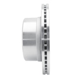 Dynamic Friction 2009-2022 Dodge Ram 2500 Rear Left Slotted Silver Brake Rotor by Dynamic Friction Company 611-40118L