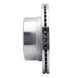 Dynamic Friction 2009-2022 Dodge Ram 2500 Rear Right Slotted Silver Brake Rotor by Dynamic Friction Company 611-40118R
