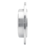 Dynamic Friction 2005-2010 Jeep Commander Rear Left Slotted Silver Brake Rotor by Dynamic Friction Company 611-42001L