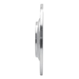 Dynamic Friction 2014-2021 Jeep Cherokee Rear Left Slotted Silver Brake Rotor by Dynamic Friction Company 611-42010L