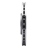 Dynamic Friction 2014-2021 Chrysler 200 Front Right Slotted Silver Brake Rotor by Dynamic Friction Company 611-42013R