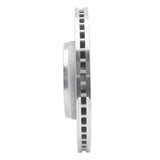 Dynamic Friction 2012-2018 Jeep Wrangler Front Left Slotted Silver Brake Rotor by Dynamic Friction Company 611-42033L