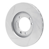Dynamic Friction 1992-2004 Hummer H1 Front Right/ Rear Right Slotted Silver Brake Rotor by Dynamic Friction Company 611-44000R