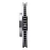Dynamic Friction 1997-2005 Buick Aurora Front Left Slotted Silver Brake Rotor by Dynamic Friction Company 611-45008L