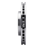 Dynamic Friction 2011-2016 Saab 9-5 Front Left Slotted Silver Brake Rotor by Dynamic Friction Company 611-45014L