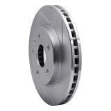 Dynamic Friction 2011-2016 Saab 9-5 Front Right Slotted Silver Brake Rotor by Dynamic Friction Company 611-45014R