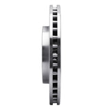 Dynamic Friction 2011-2016 Saab 9-5 Front Right Slotted Silver Brake Rotor by Dynamic Friction Company 611-45014R