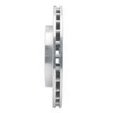Dynamic Friction 2011-2016 Saab 9-5 Rear Left Slotted Silver Brake Rotor by Dynamic Friction Company 611-45015L