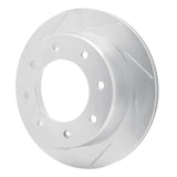 Dynamic Friction 2000-2011 Cadillac DeVille Rear Left Slotted Silver Brake Rotor by Dynamic Friction Company 611-46011L