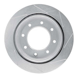 Dynamic Friction 2000-2011 Cadillac DeVille Rear Left Slotted Silver Brake Rotor by Dynamic Friction Company 611-46011L