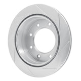 Dynamic Friction 2000-2011 Cadillac DeVille Rear Left Slotted Silver Brake Rotor by Dynamic Friction Company 611-46011L
