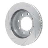Dynamic Friction 2006-2011 Cadillac DTS Front Left Slotted Silver Brake Rotor by Dynamic Friction Company 611-46023L