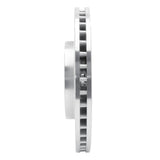 Dynamic Friction 2008-2014 Cadillac CTS Front Left Slotted Silver Brake Rotor by Dynamic Friction Company 611-46025L