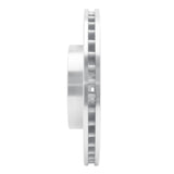Dynamic Friction 2014-2020 Cadillac ATS Front Left Slotted Silver Brake Rotor by Dynamic Friction Company 611-46038L