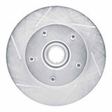 Dynamic Friction 1978-1978 Buick CABALLERO Front Left Slotted Silver Brake Rotor by Dynamic Friction Company 611-47007L