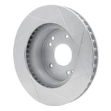 Dynamic Friction 1963-1982 Chevrolet Camaro Front Left/ Rear Left Slotted Silver Brake Rotor by Dynamic Friction Company 611-47008L