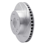 Dynamic Friction 1963-1982 Chevrolet Camaro Front Right/ Rear Right Slotted Silver Brake Rotor by Dynamic Friction Company 611-47008R